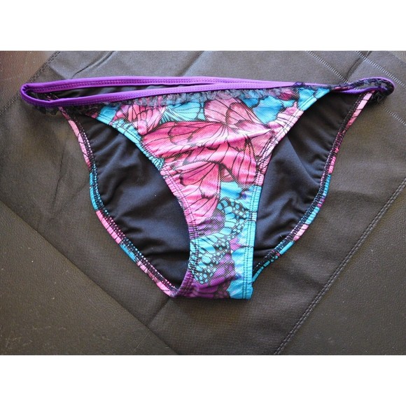 OXOX Swim Bottom Womens Floral Bikini Bottom Size Large - Picture 1 of 10